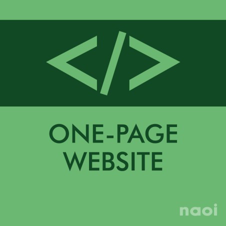 One-page website