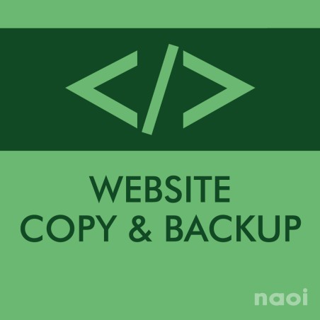 Website copy and backup
