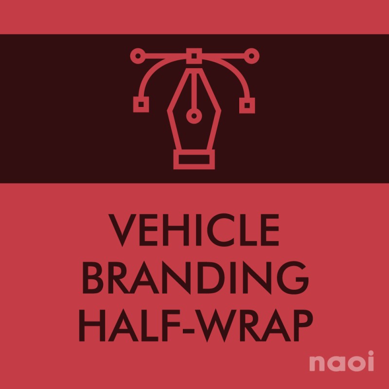 Vehicle Branding Half-Wrap